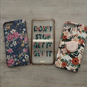 Set of 3 IPhone 8Plus cases